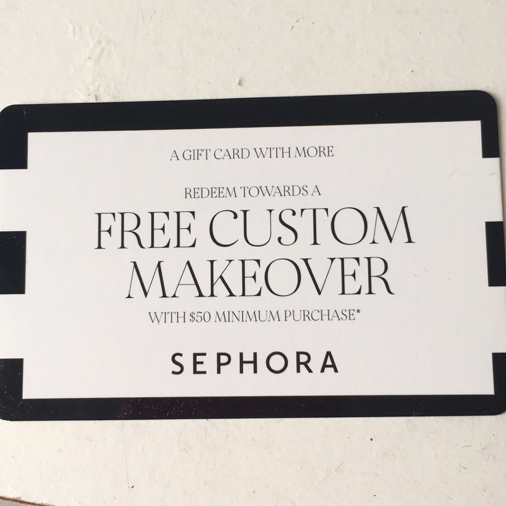 Sephora free custom makeover